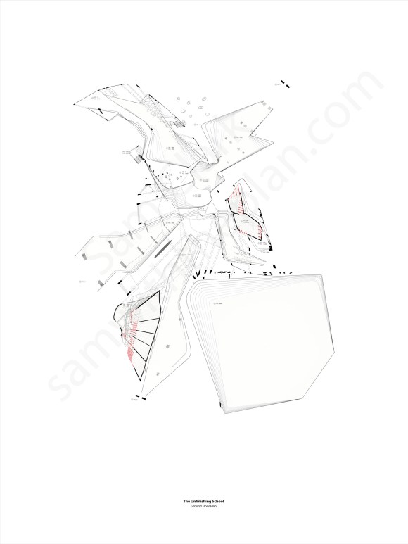 The Unfinishing School Ground Floor Plan